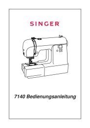 7140 Bedienungsanleitung - Singer