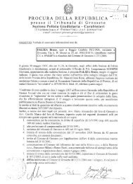 presso il Tribunale di Grosseto - Bruno Falzea