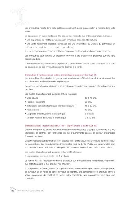 Document de rÃ©fÃ©rence 2007 - ANF Immobilier