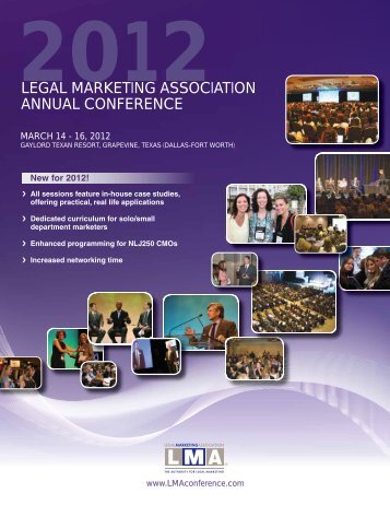 legal marketing association annual conference - American ...