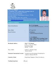 Prof. TM Mahesh Co-ordinator, UGC- CSIR (NET) Coaching Center ...