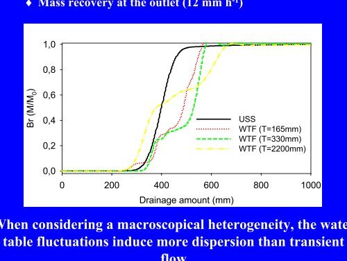 Effect of water table fluctuations on solute transport: column ... - LTHE