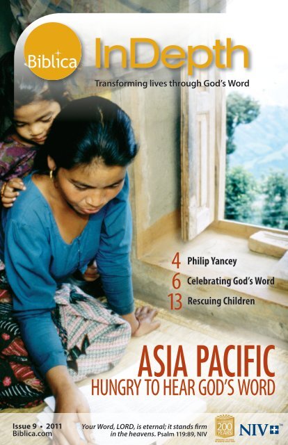 Issue 9 - 2011 - Asia Pacific Hungry for God's Word - Biblica