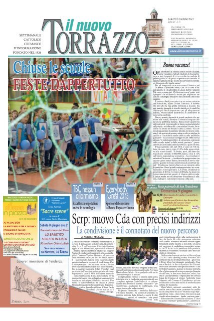 08/06/2013 - Il Nuovo Torrazzo
