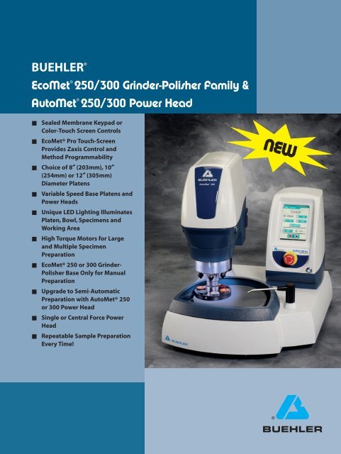Grinding and Polishing - Buehler - Metallography Equipment & Supplies for  Sample Preparation