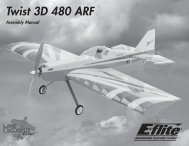 Twist 3D 480 ARF - Model Flight