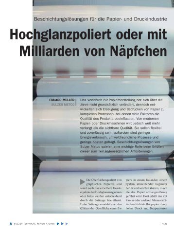 Hochglanzpoliert oder mit Milliarden von N