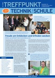 Freude am Entdecken und Erfinden wecken - Treffpunkt Technik in ...