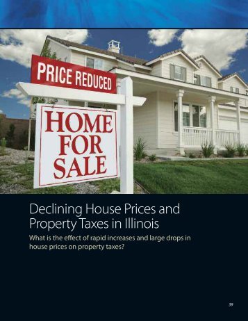 Declining Housing Prices and Property Taxes - Institute of ...