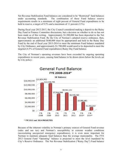 FYE 14 Budget prelim - City of Norman