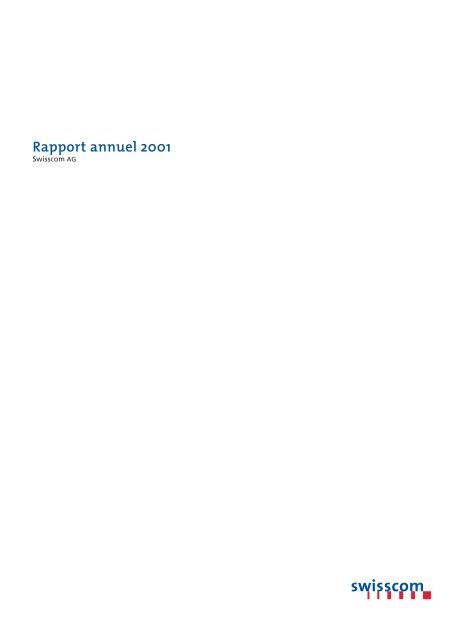 Rapport annuel 2001 - Swisscom