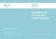 NMC guidelines for records and record keeping - Action on Elder ...