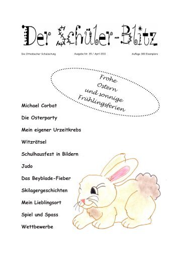 Ausgabe 35 / April 2011 - Primarschule Ottenbach