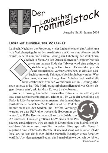 trommel 36fertig:Trommelstock leer.qxd - Laubach