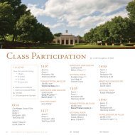 Class Participation - University of Virginia School of Law