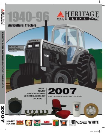 Find information about your Oliver White or ... - Boone Tractor