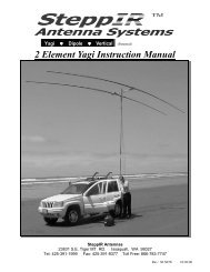 2 Element Yagi Instruction Manual