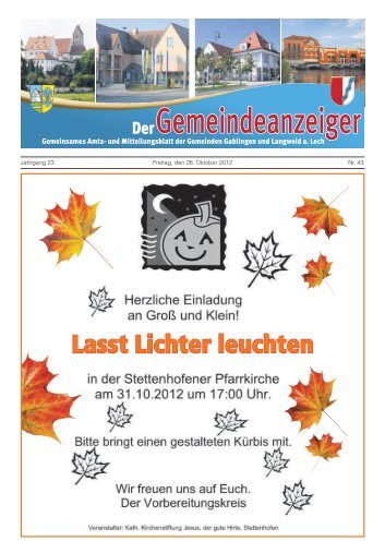 Herbst - Langweid am Lech