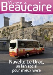 Navette Le Drac, - Beaucaire