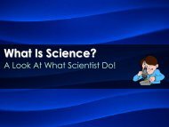 What Is Science? - Science with Mr. Enns