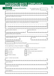 Packaging Compliance Application Form - DHL