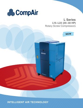 CompAir L Series L15 -L22 20 -30 HP - Compressed Air