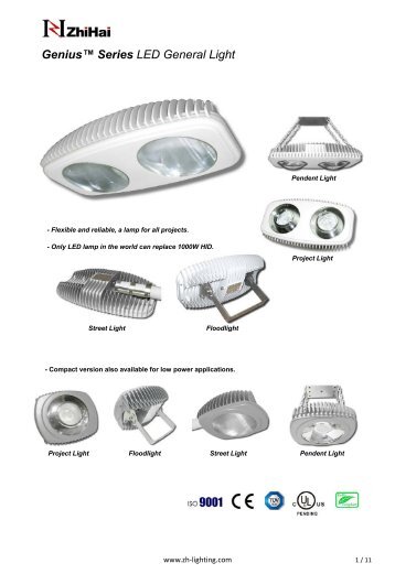 Geniusâ¢ Series LED General Light - alternative energy comfort