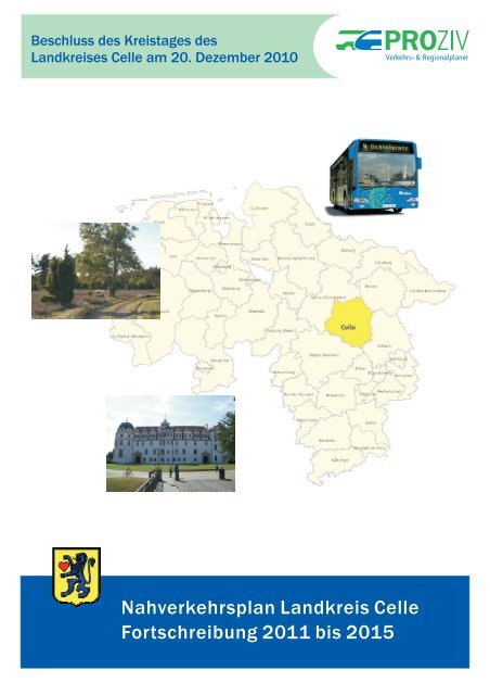 Nahverkehrsplan Landkreis Celle Fortschreibung 2011 bis 2015