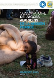 Rapport 2010 - La Croix
