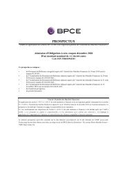 FR0010960203 (PDF - 236,37 kB) - Groupe BPCE