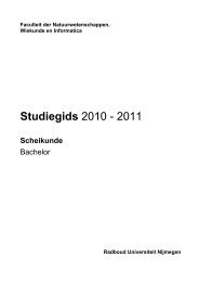 Download hele studiegids (PDF) - Studiegidsen - Radboud ...