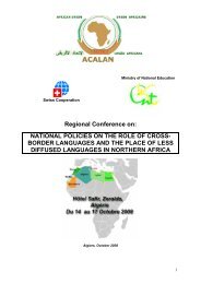 North African Conference Report - ACALAN