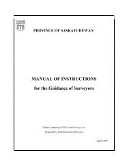 MANUAL OF INSTRUCTIONS for the Guidance of Surveyors