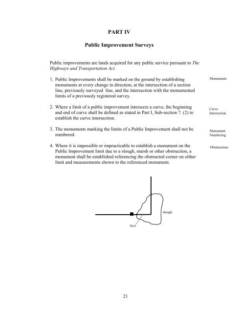 MANUAL OF INSTRUCTIONS for the Guidance of Surveyors