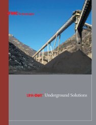 Underground Solutions - FMC Technologies