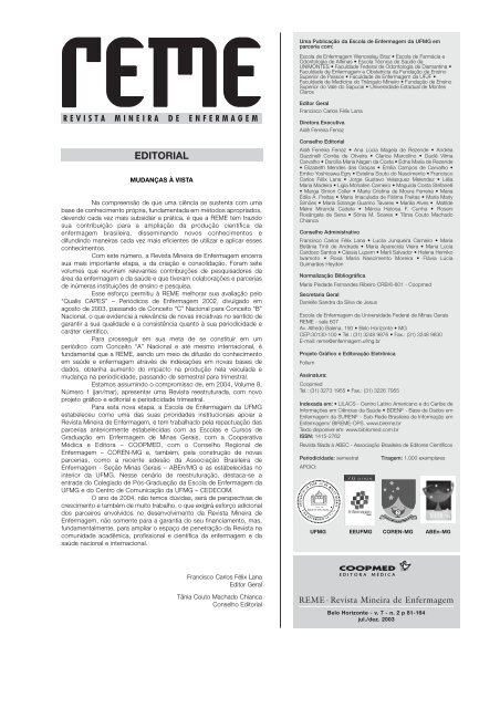 versão completa em PDF - Escola de Enfermagem - UFMG