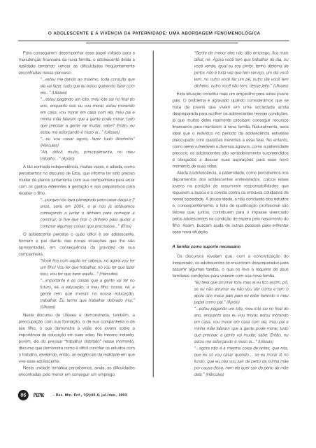 versão completa em PDF - Escola de Enfermagem - UFMG