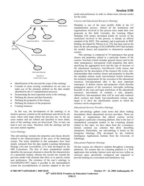 Design of a Semantic Web-based Brokerage ... - Icee.usm.edu