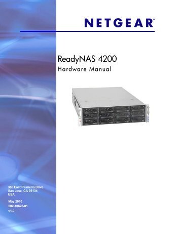 ReadyNAS 4200 Hardware Manual