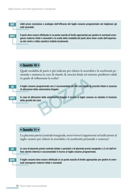 Taglio cesareo: una scelta appropriata e consapevole - SNLG-ISS