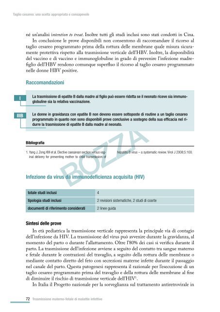 Taglio cesareo: una scelta appropriata e consapevole - SNLG-ISS