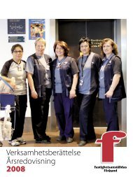 Verksamhets- berÃ¤ttelse 2008 - FastighetsanstÃ¤lldas FÃ¶rbund