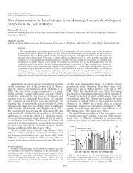 Donner, Simon D., and Donald Scavia. How climate controls ... - ASLO