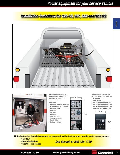 Power equipment for your service vehicle - Zip's Truck Equipment