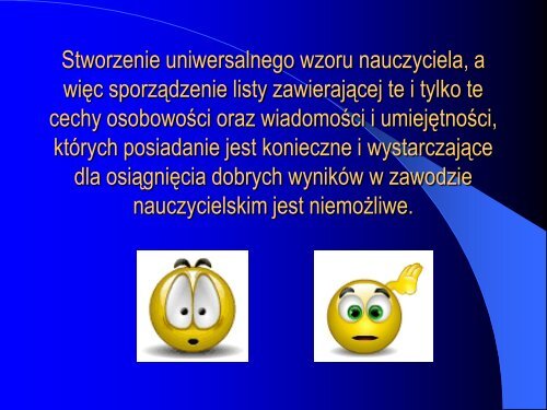 MISTRZOSTWO W ZAWODZIE - Nauczyciel na miarÄ czasÃ³w