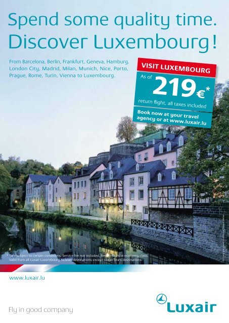 visit luxembourg! - Luxembourg City Tourist Office