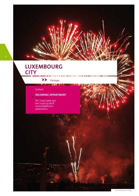 visit luxembourg! - Luxembourg City Tourist Office