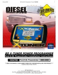 Ford 6.0L Powerstroke X-Tuner Downloader - RealTruck.com