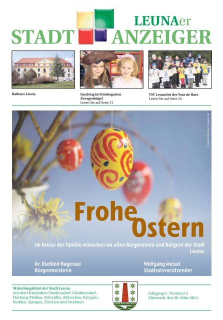 Leunaer Stadtanzeiger - Ausgabe 03/12 - Stadt Leuna