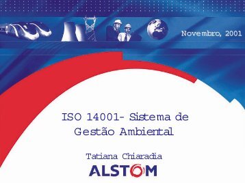 ISO 14001- Sistema de Gestão Ambiental - IEM